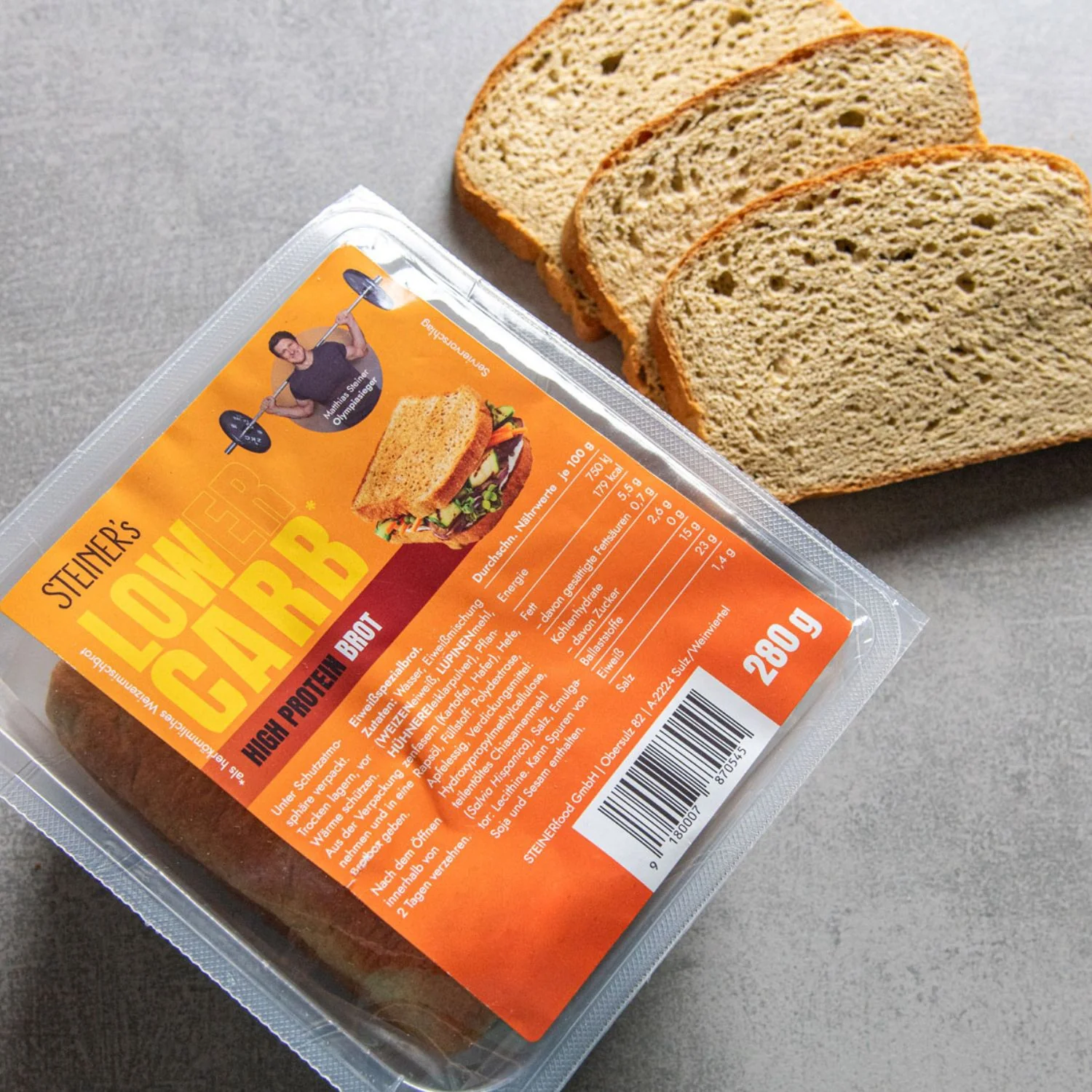 STEINER´s Low Carb High Protein Brot - Image 5