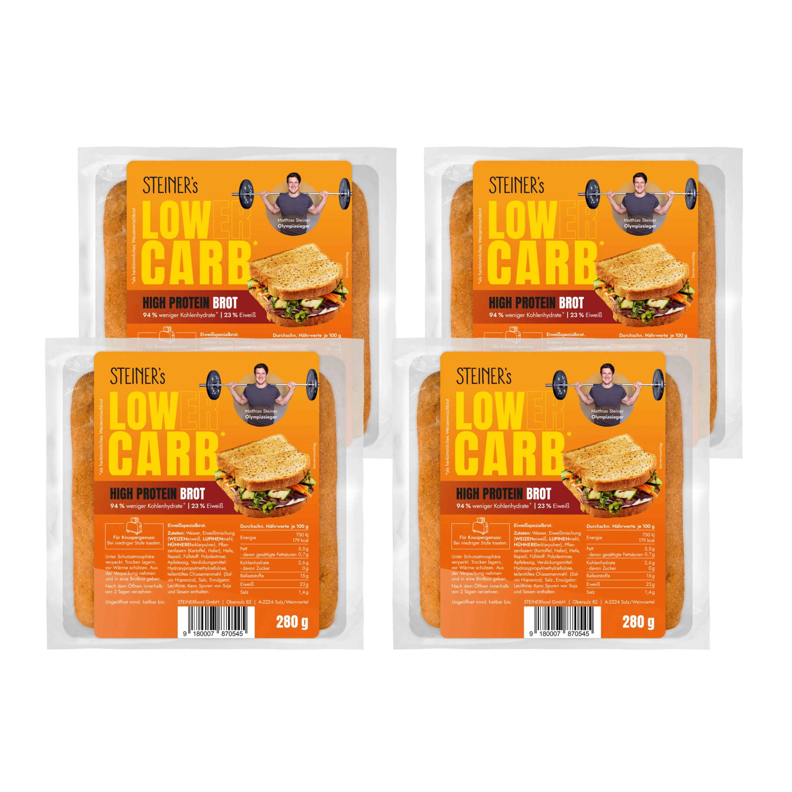 STEINER´s Low Carb High Protein Brot - Image 7