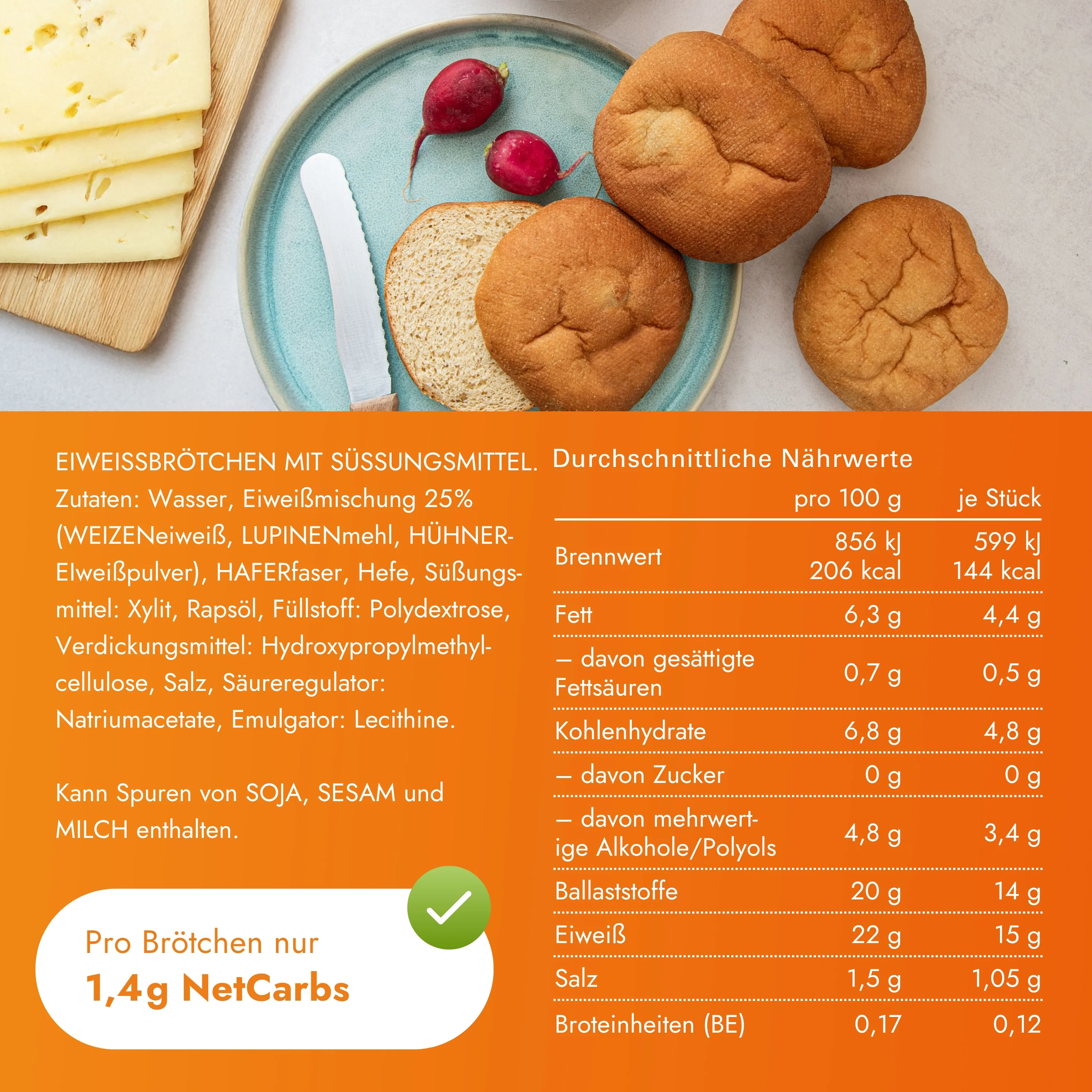 STEINER´s Low Carb High Protein Brötchen - Image 8