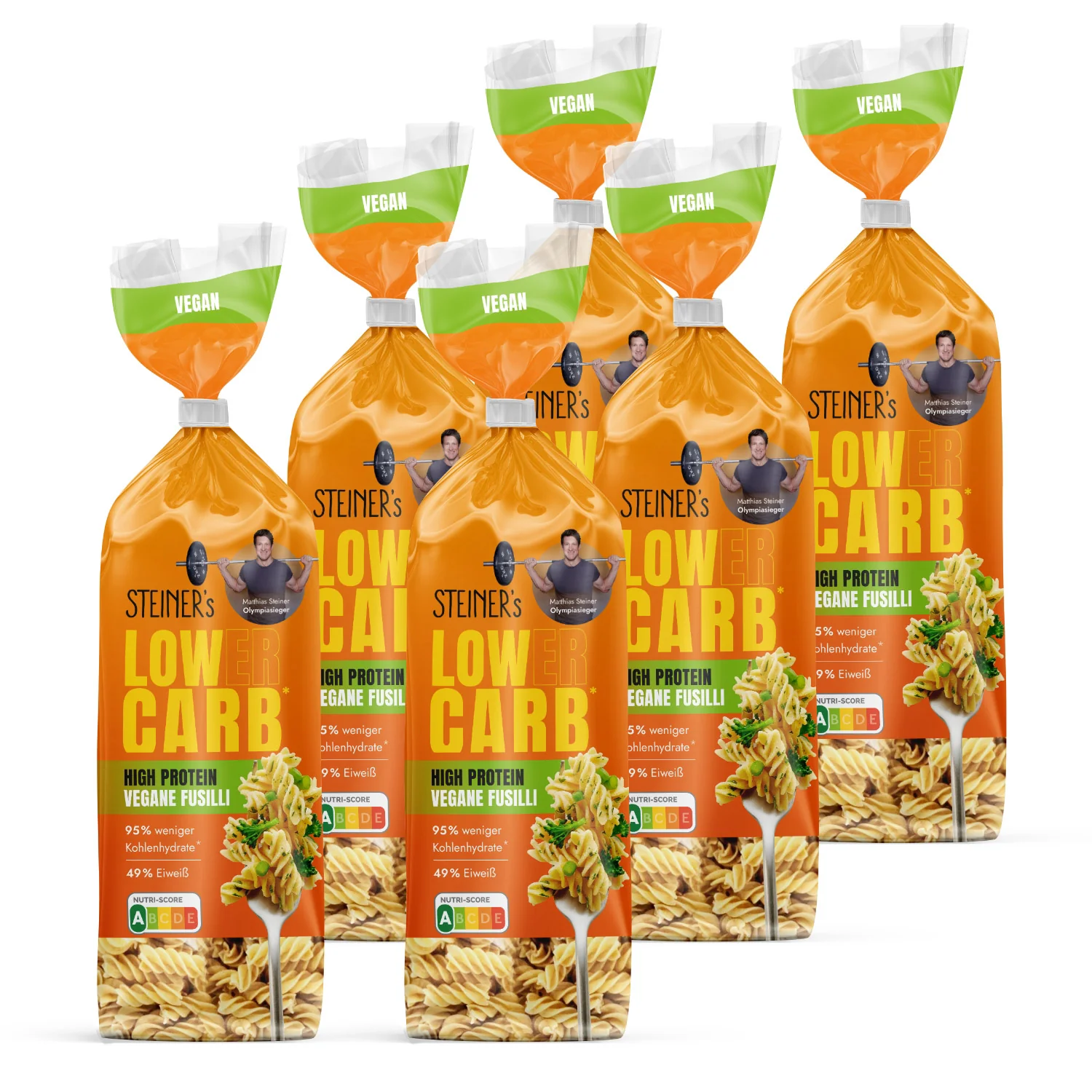 STEINER´s Low Carb High Protein Fusilli - Image 7