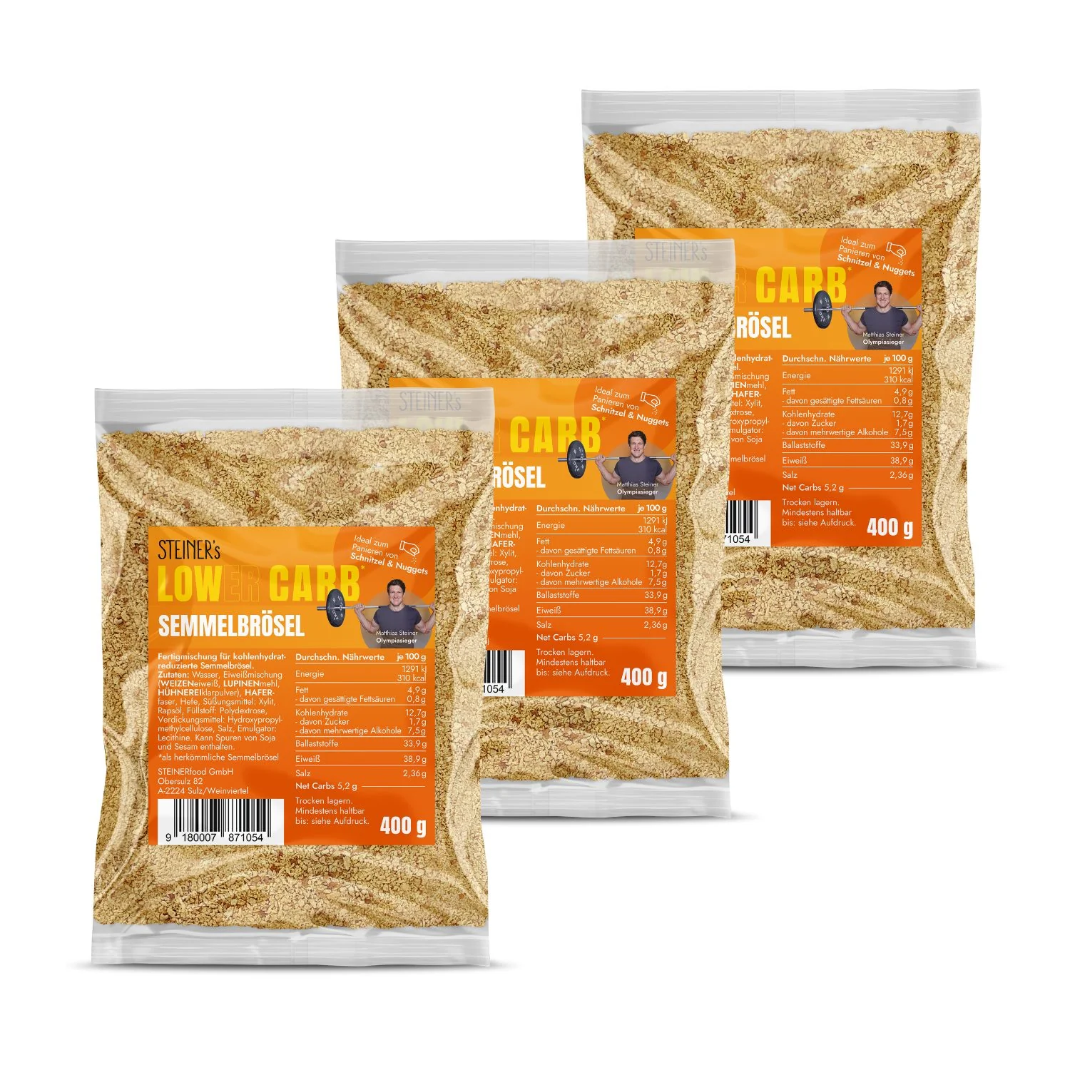 STEINER´s Low Carb High Protein Semmelbrösel - Image 8