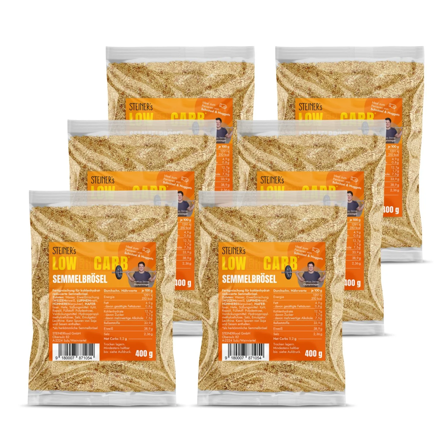 STEINER´s Low Carb High Protein Semmelbrösel - Image 9