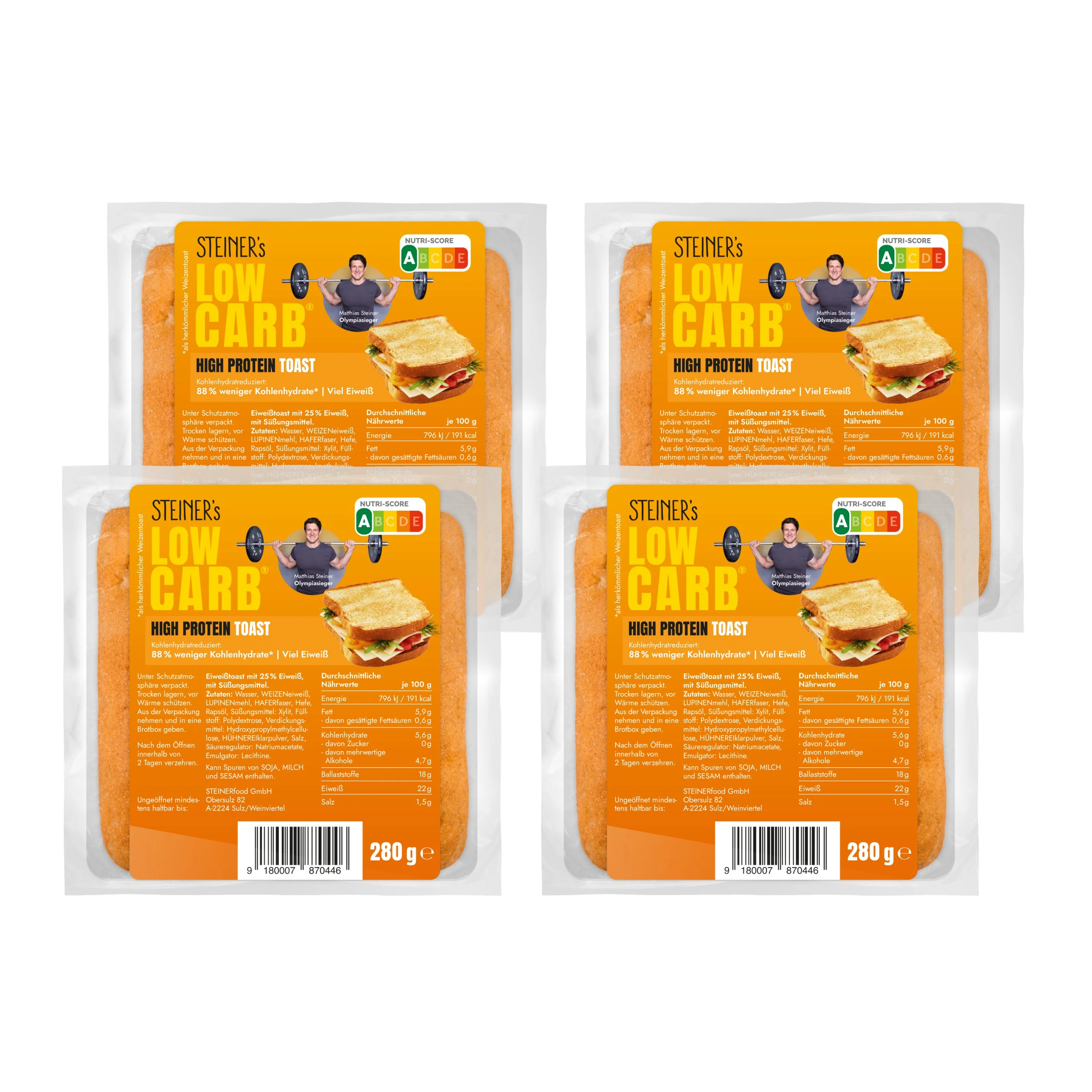 STEINER´s Low Carb High Protein Toast - Image 7