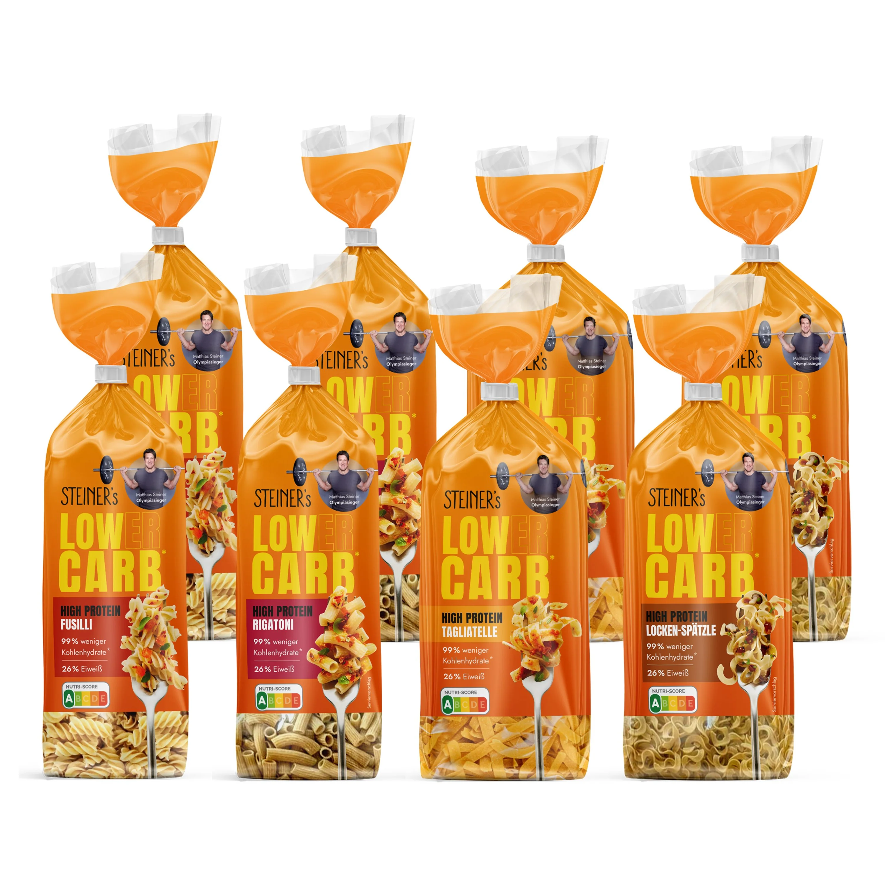 STEINER´s  Low Carb Pasta Paket - Image 8