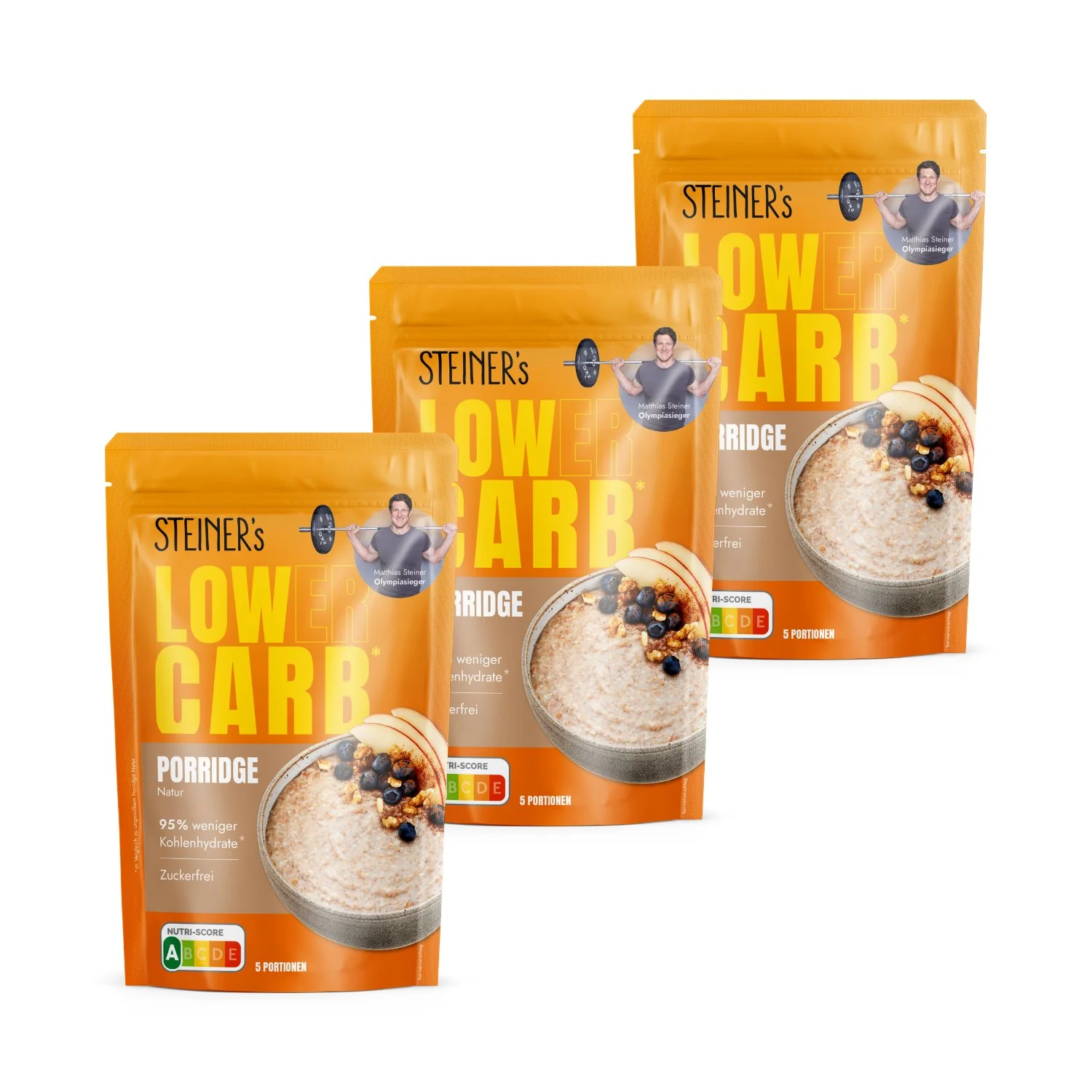STEINER´s Low Carb Porridge Natur - Image 3
