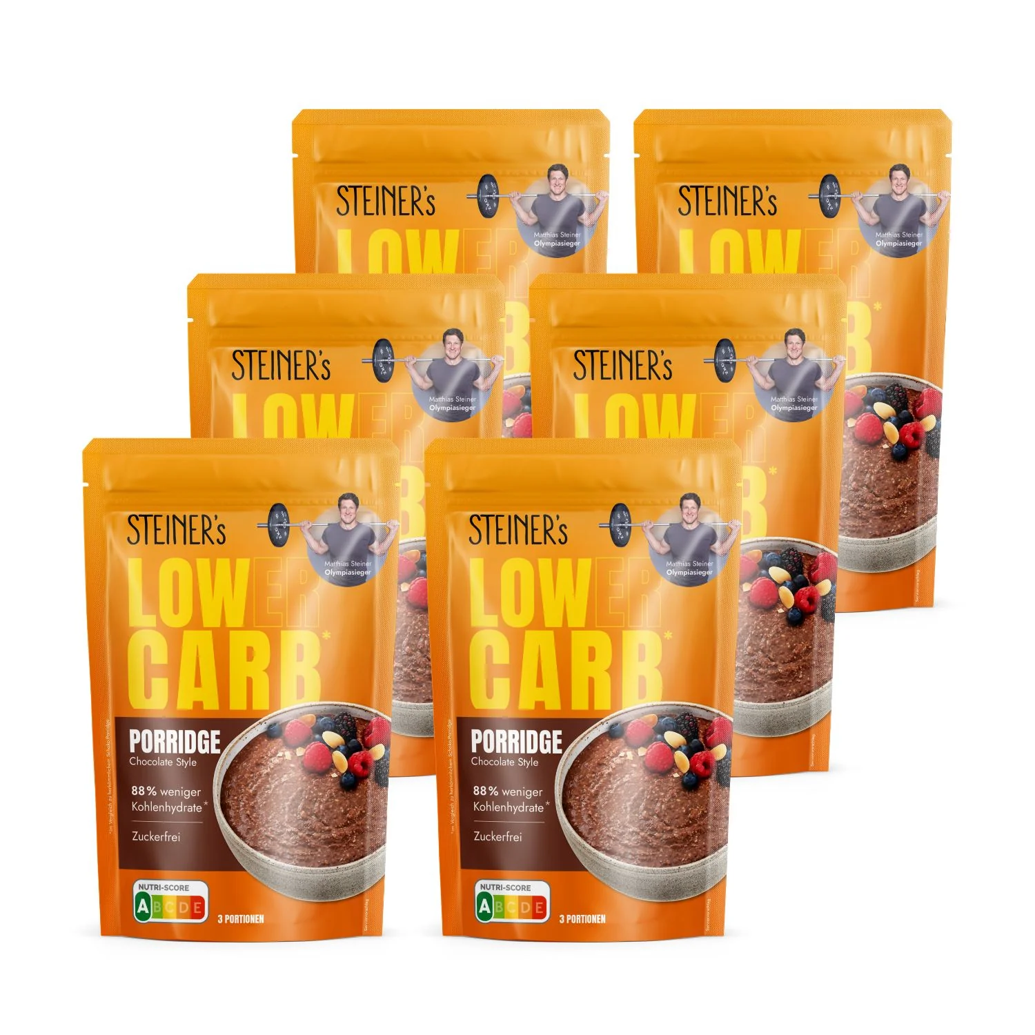 STEINER´s Low Carb Porridge Schoko - Image 7