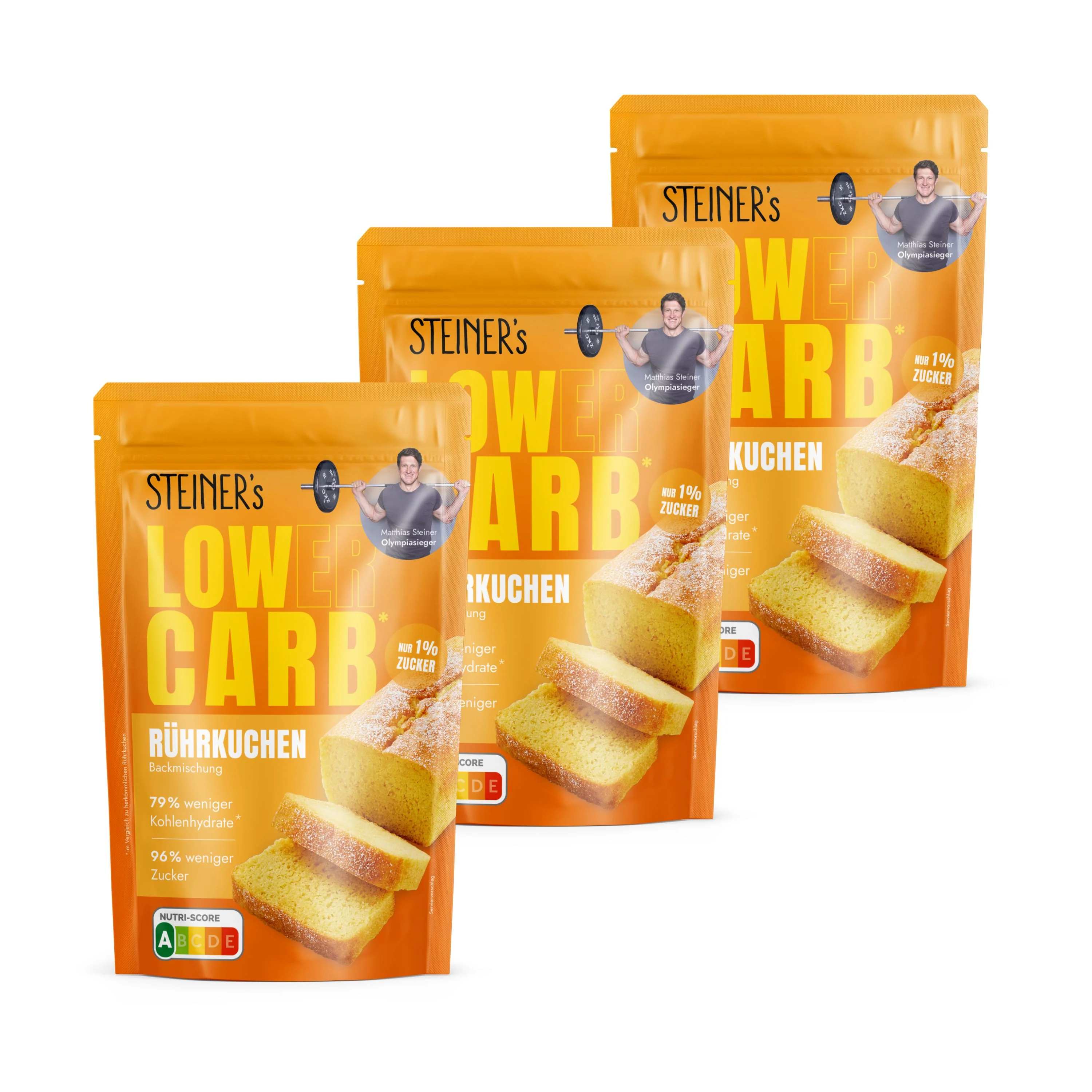 STEINER´s Low Carb Rührkuchen Backmischung - Image 7