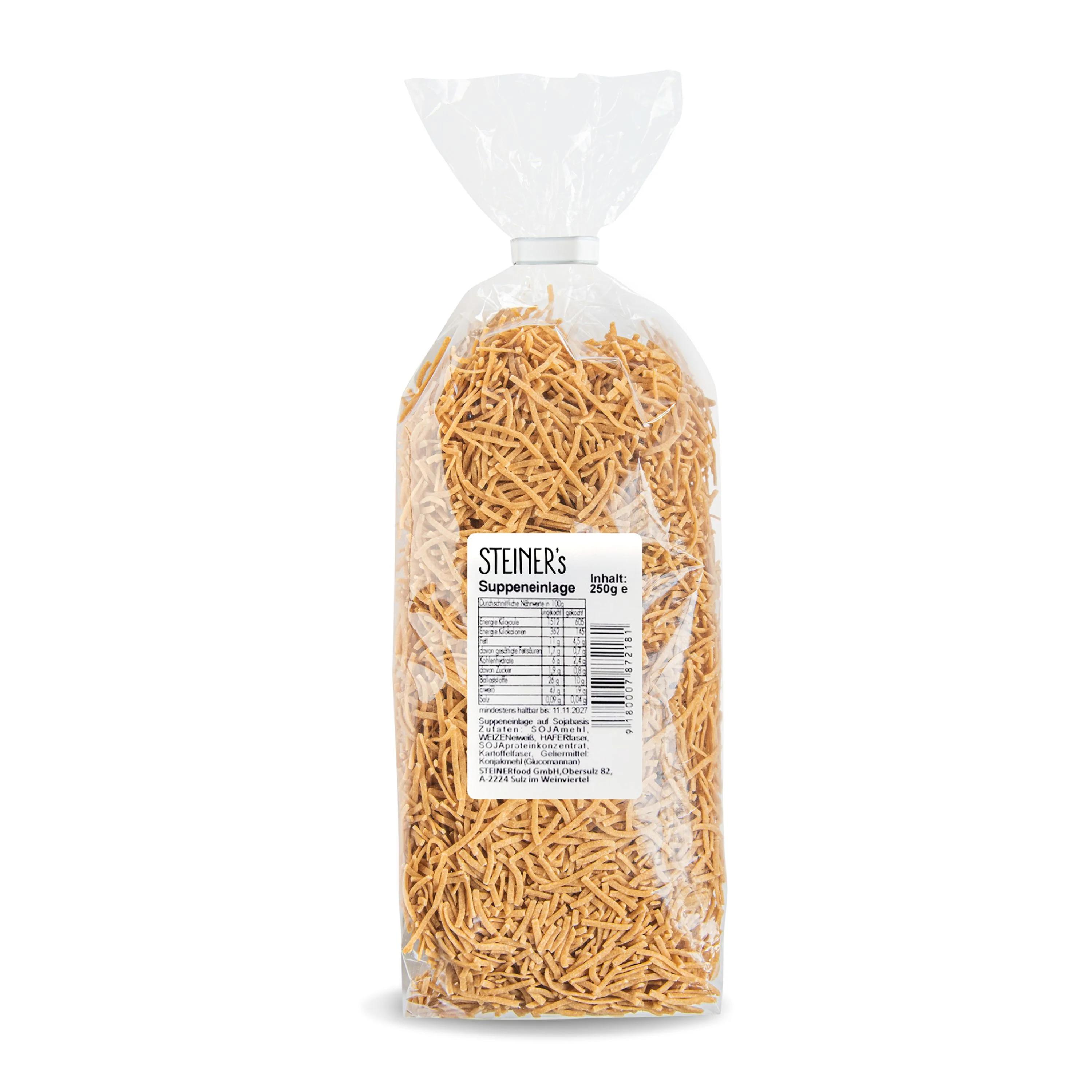 STEINER´s Low Carb High Protein Suppennudeln