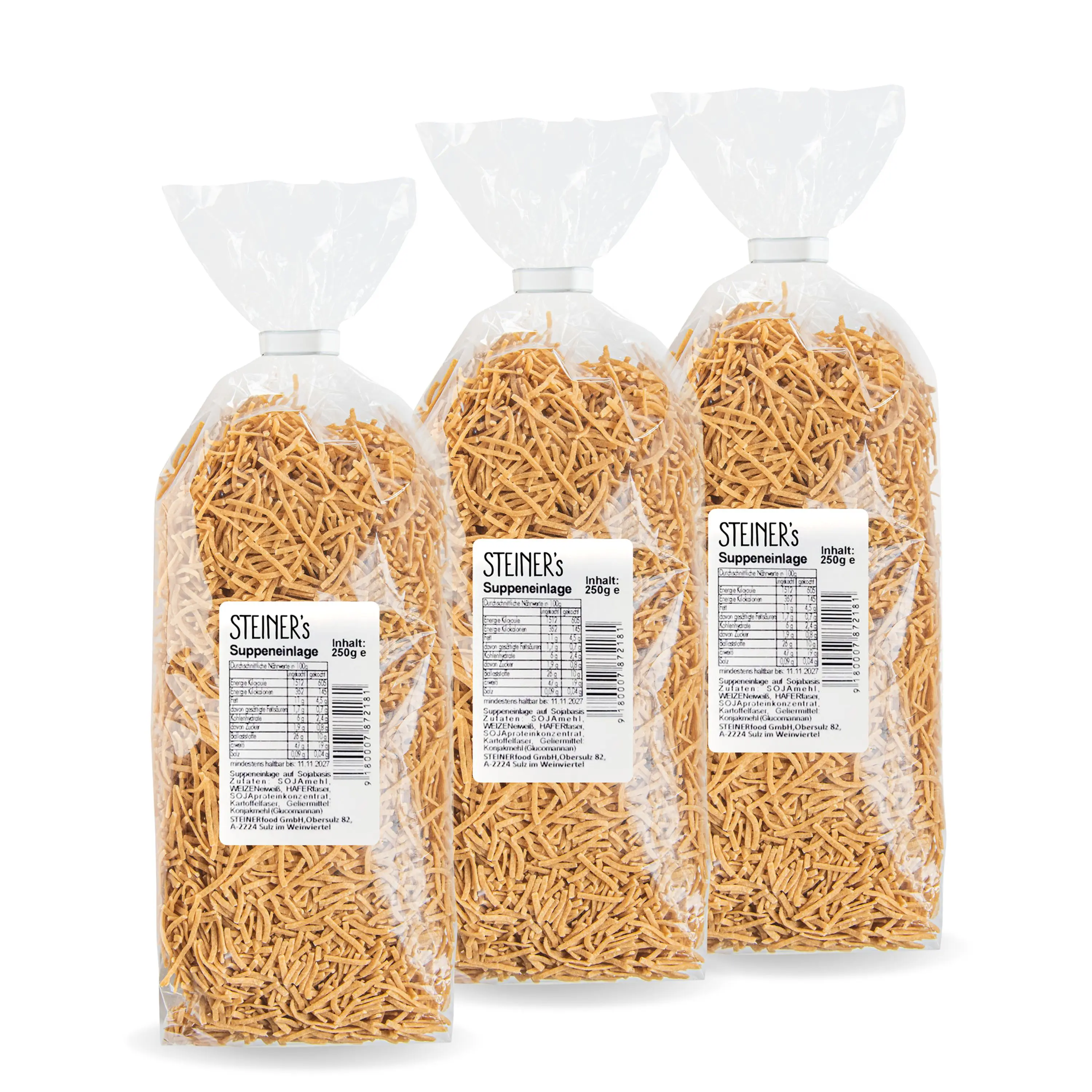 STEINER´s Low Carb High Protein Suppennudeln - Image 6