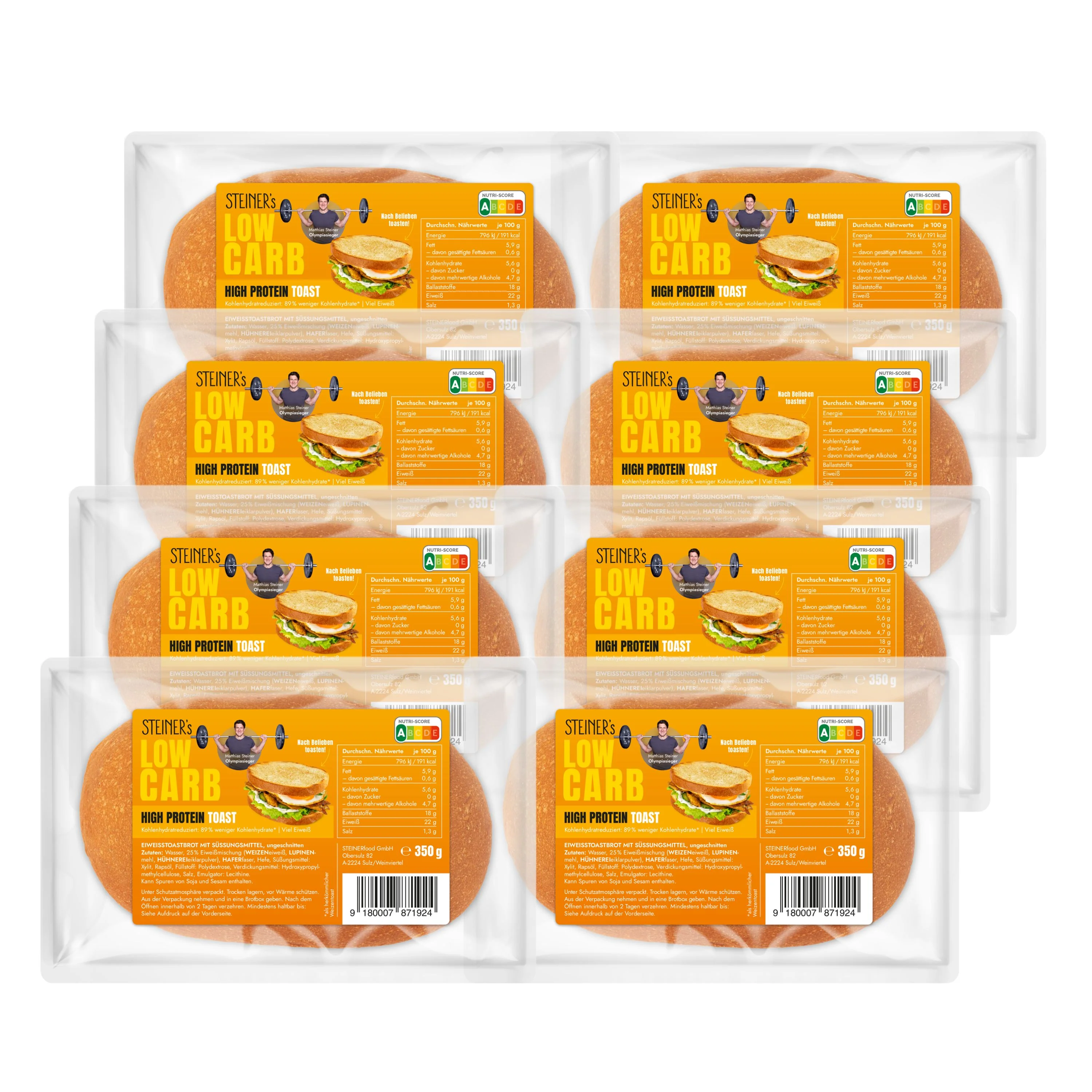 STEINER´s Low Carb High Protein Toast Laib - Image 6